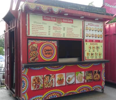 Food Stall, Display Counter, Food Cart For Sale, Just Like New Stall