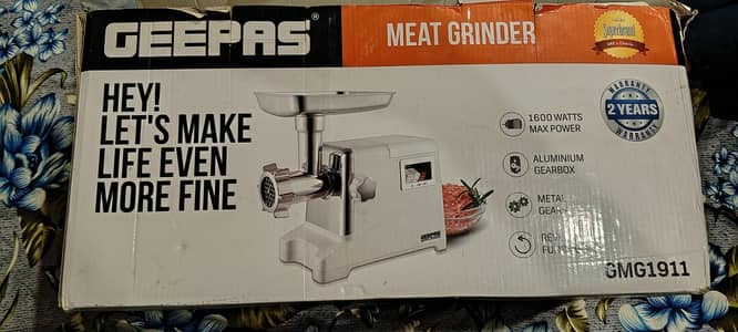 geepas meat grinder