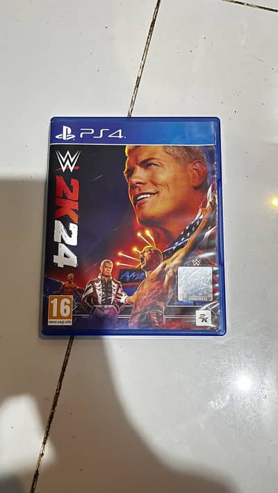 PS4 WWE 2K 24 used