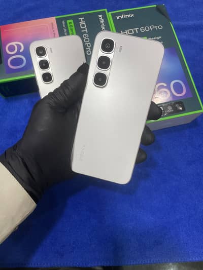 Infinix Hot 60 pro 8Gb 128Gb (Both In Warranty) 10/10