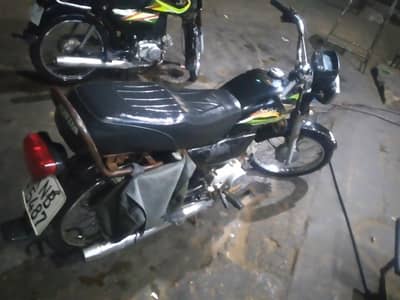 one hand use original bike