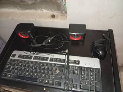 Gaming Peripheral Set - Keyboard, Mouse & Speakers (Perfect Condition)
