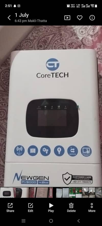 Coretech 4.2 hybrid inverter