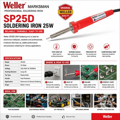 Soldering Iron 25W PRICE IN PAKISTAN | SP25D Weller