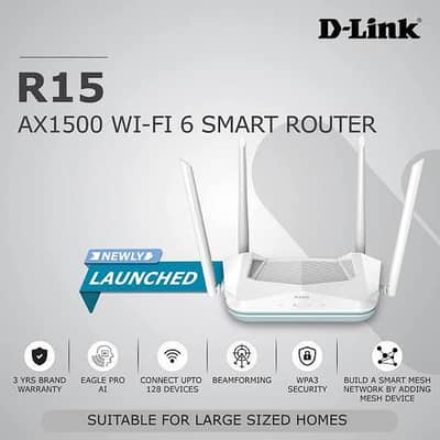 D. Link. 5g. R15. Router for sale