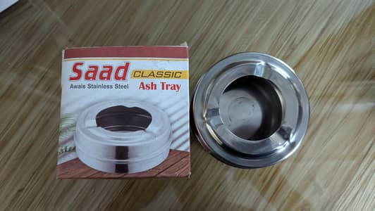 Awais Ashtray Stainless Steel