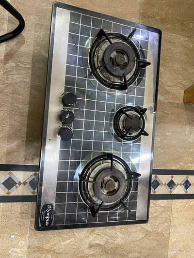 LPG (gas cylinder) Stove Available for sale minor used