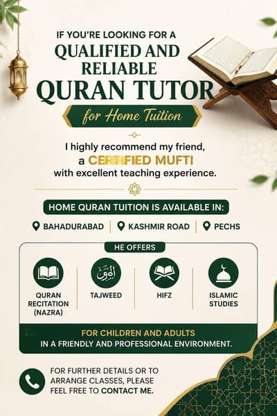 Online and physical Teaher