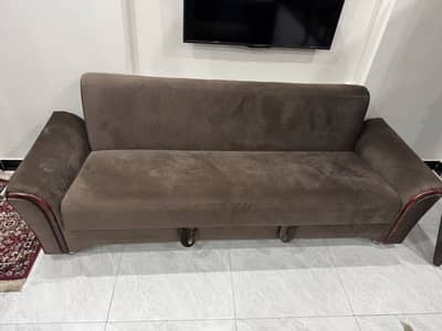 Sofa cum bed diamond foam 3 seater