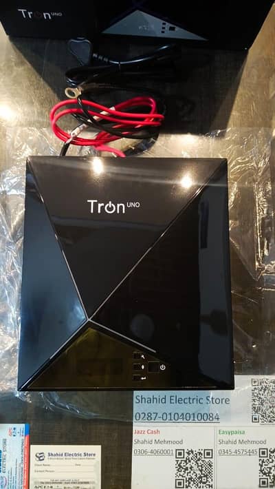 UPS 1000VA 12V 800W, Single Battery UPS 1KVA 800W New Box Pack Tron