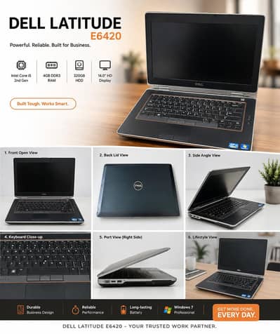 Dell Latitude E6420 – Reliable Business Laptop for Sale