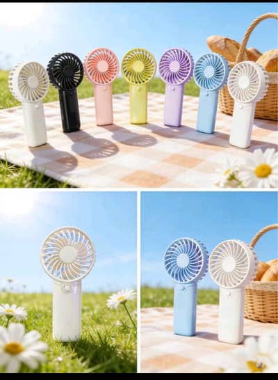 Mini portable silent fan.