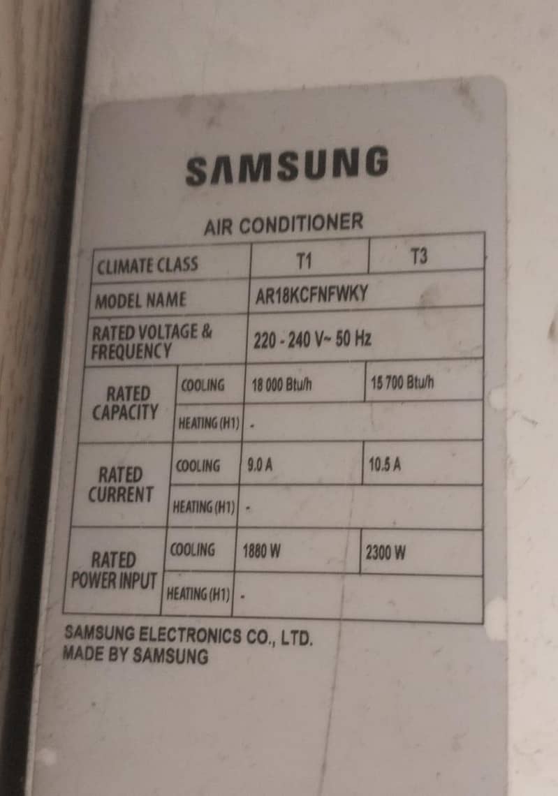 Samsung Split AC 1