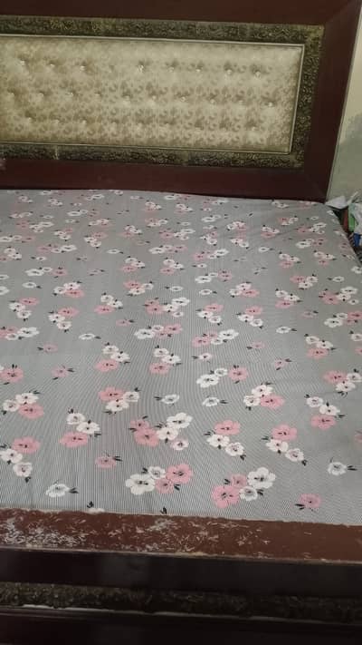 Wooden Double Bed for Sale