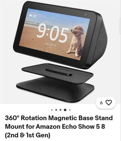 echo show magnetic stand