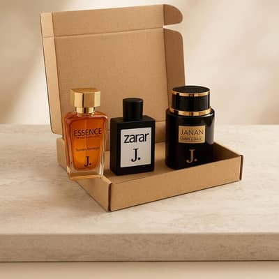 Floral Unisex Perfume 3- piece Set Long Lasting