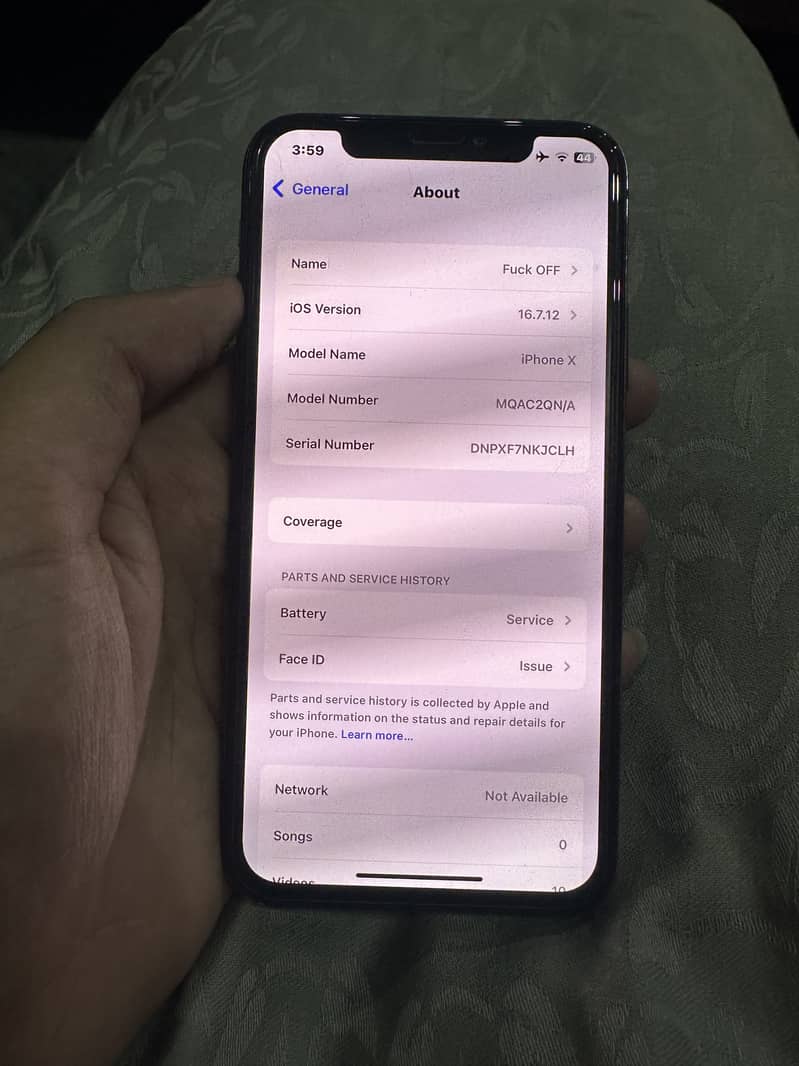 Apple iPhone X 5