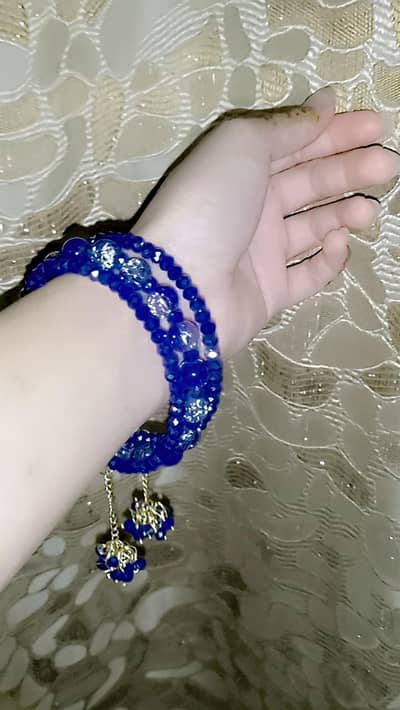 beaded bracelet