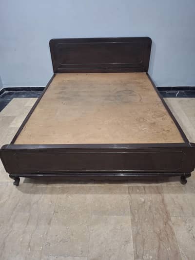 Wooden Double Bed