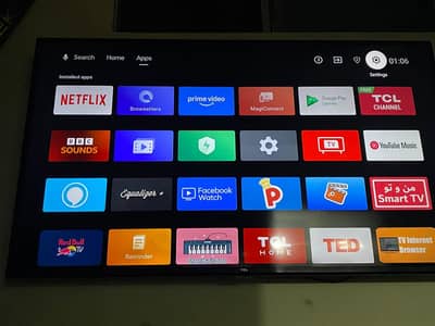 TCL LED Android TV 50" Screen