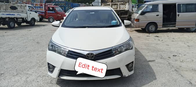 Toyota Corolla XLI 2017