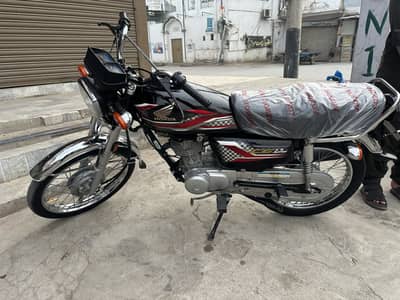 Honda CG 125 2024 Balck