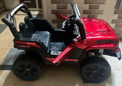 Kids battery car as a brand new