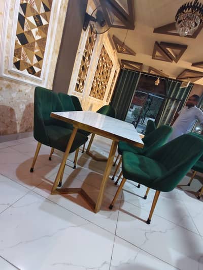 24 Chairs & 6 Tables for Sale