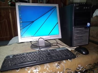 core 2 do CPU/ LCD 17" HP