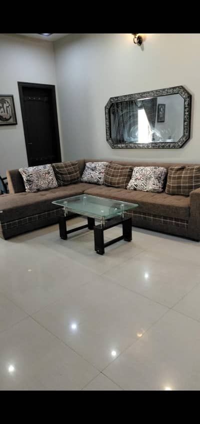 L-shaped sofa