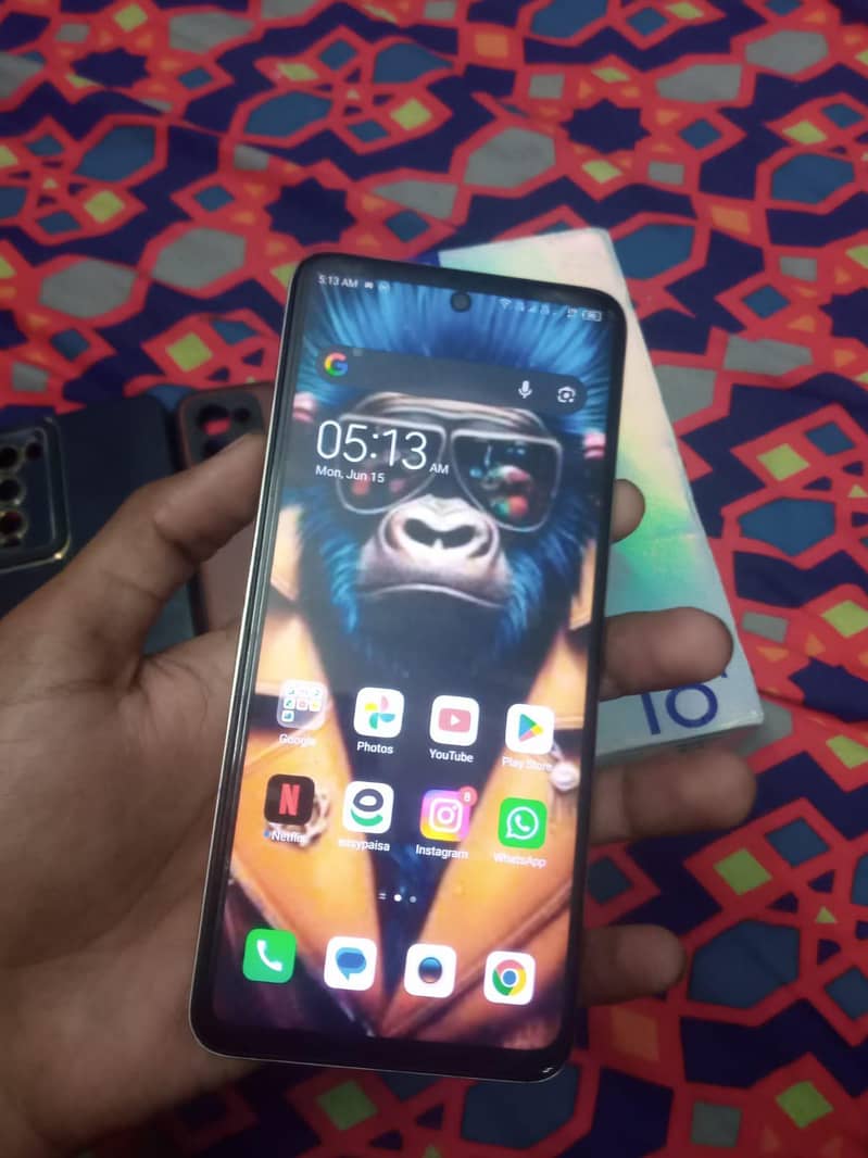 tecno camon 18t with box 6/128 1