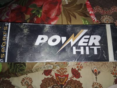 Saki sports power hit k bat available Jori hai Black and White