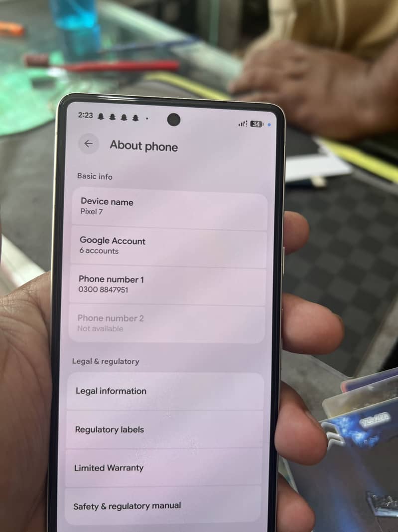 Google Pixel 7 3
