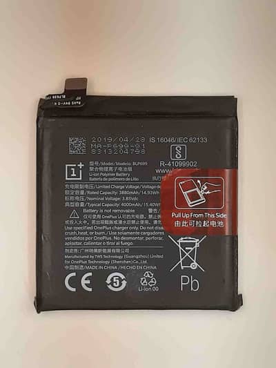 OnePlus 7T Battery Original 100% Phone Pulled
