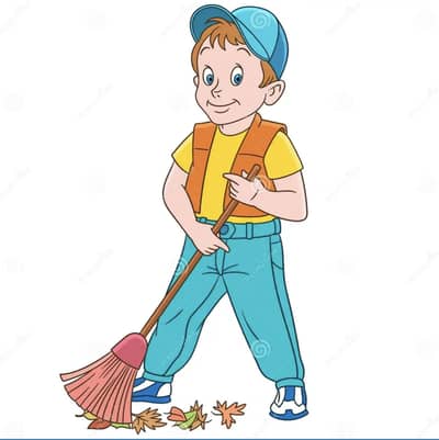 Office Sweeper ki Zrorat hai (Dusting Cleaning & Tea Serving)