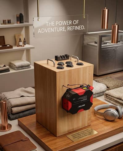 Portable Power Station – Premium Lithium LiFePO₄ Backup Solution
