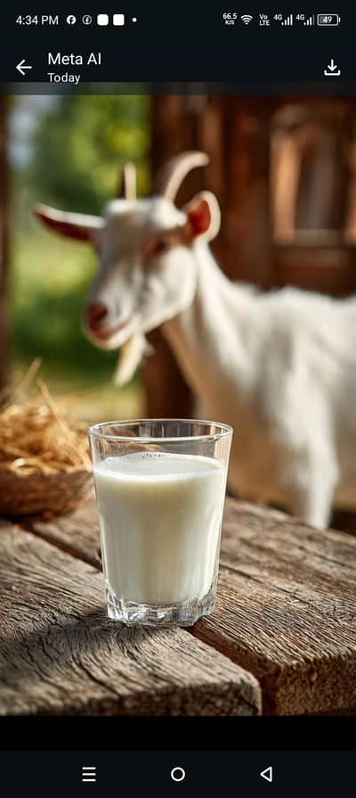 Fresh and Pure Goat Milk | Bakri Doodh | Goat Milk | Goat Milk for Kid