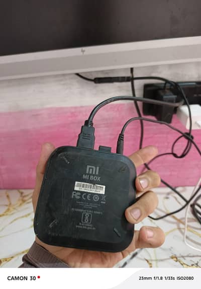 Mi tv box without remote and adopter