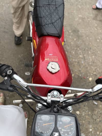 Fresh conditions 2021 model CG 125