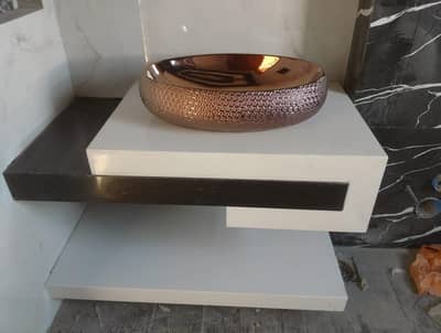 marble and granite vanity