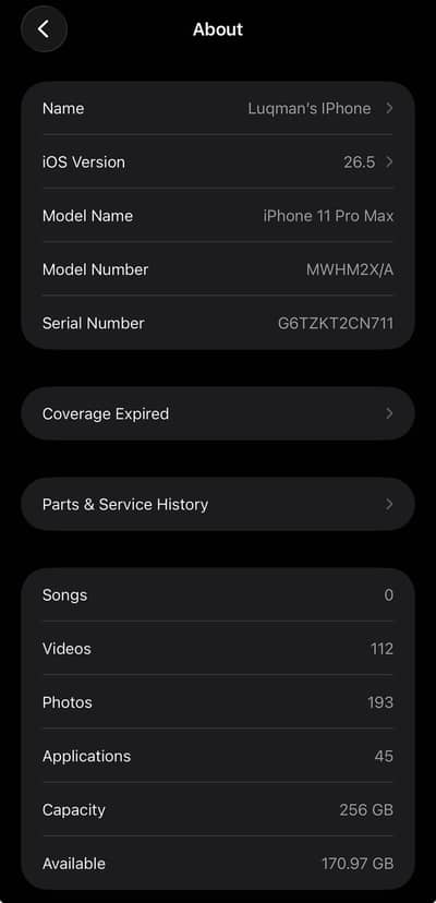 Apple iPhone 11 Pro Max