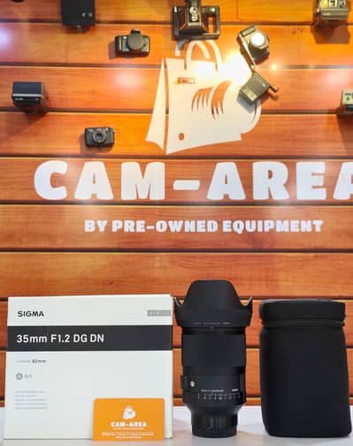 Sigma 35mm f1.2 DG DN, Complete Box, Good Condition, Sony Mount