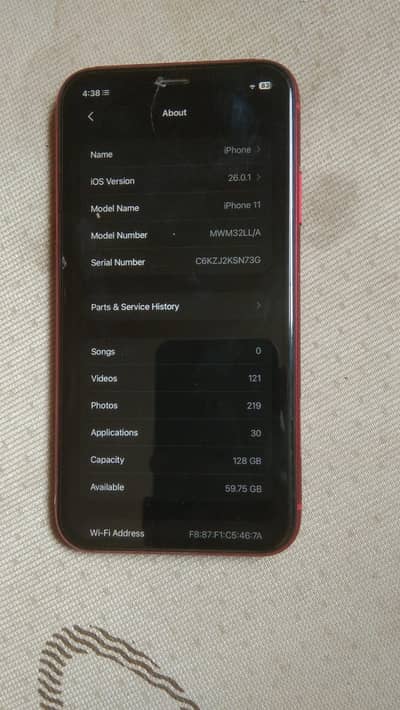 Apple iPhone 11 128 gb baypass