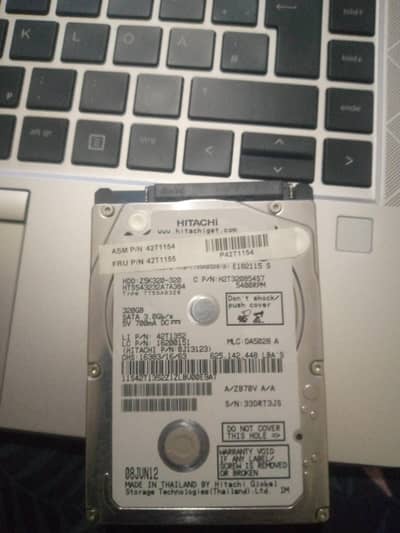Hitachi 320GB Laptop Hard Drive (HDD) SATA 2.5" | 5400RPM