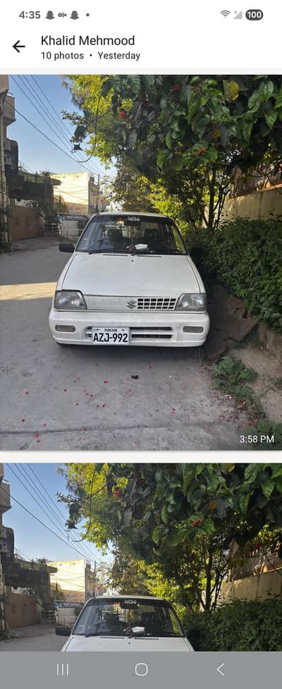 Suzuki Mehran VXR 2004 03345115827
