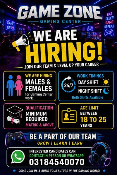 Hiring staff