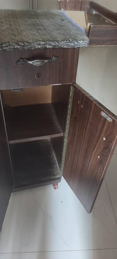 wooden ironing table /cupboards / cabinet
