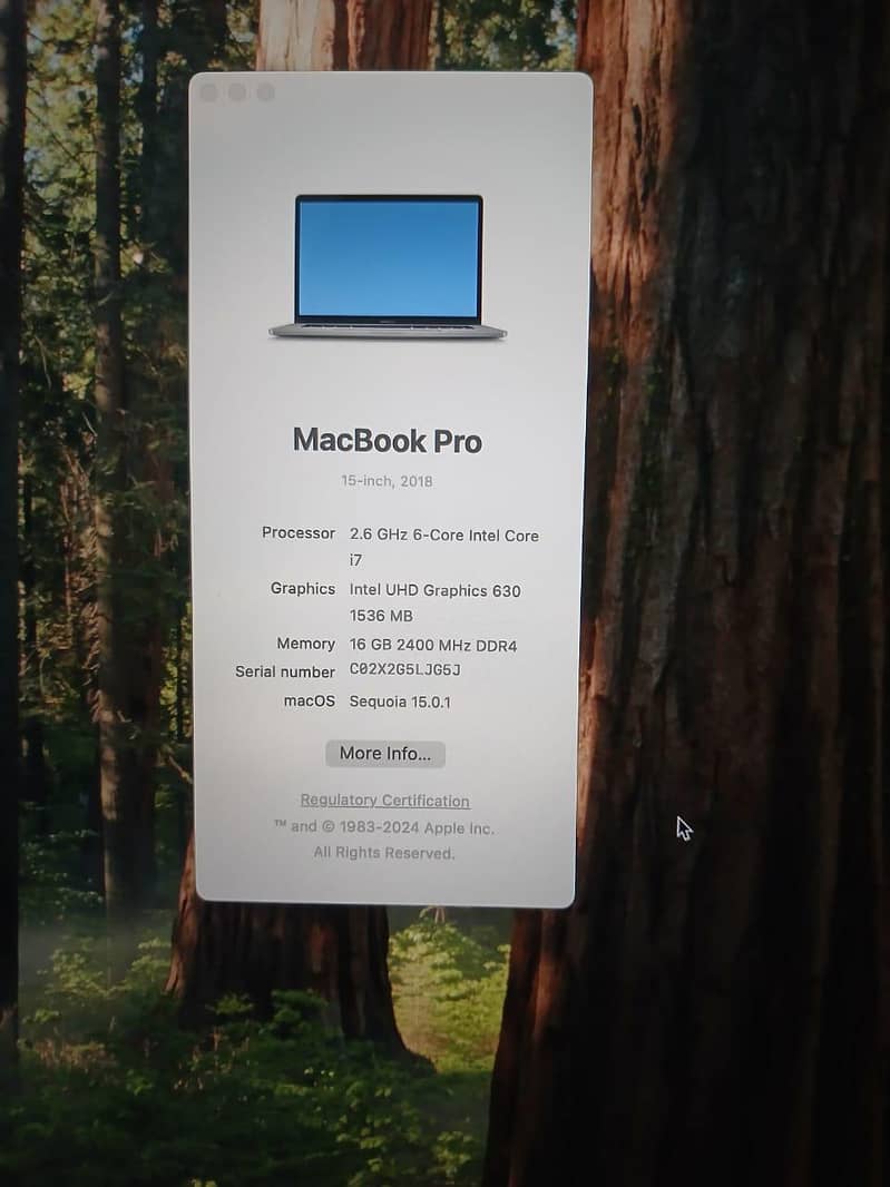MacBook Pro 2018 7