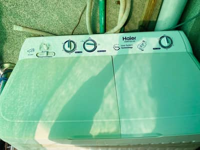 haier washing machine twin tub