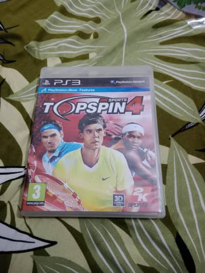 TopSpin4 PS3 CD